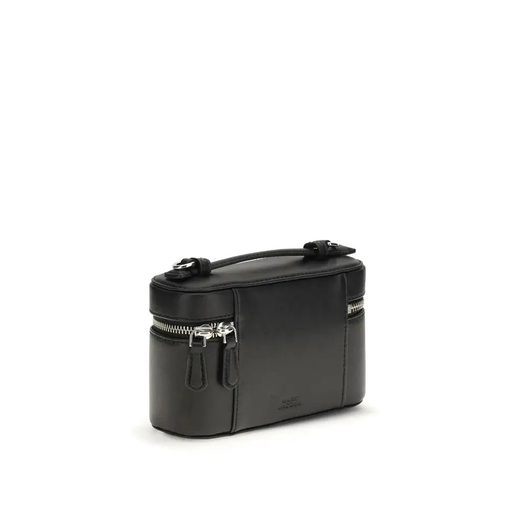 Marc Jacobs Schwarze Kalbsleder Bos Taurus Handtasche