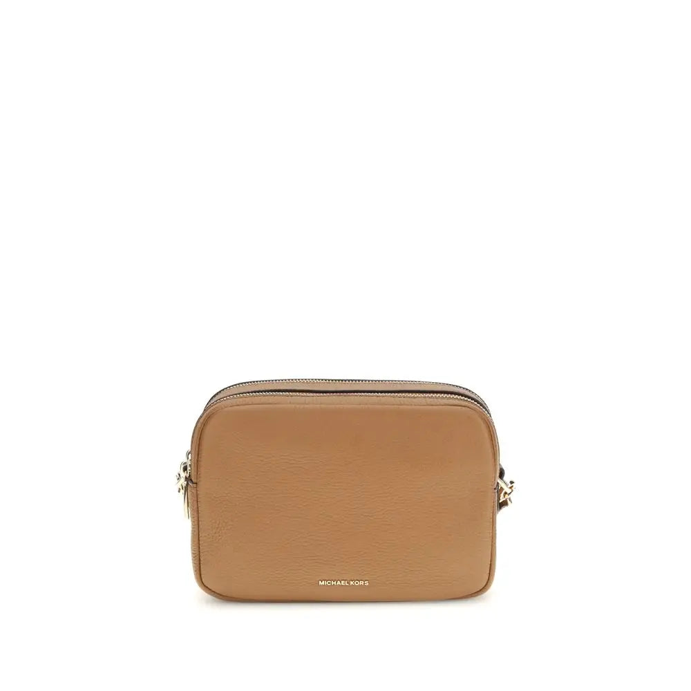 Michael Kors Braune Kalbsleder Bos Taurus Schultertasche