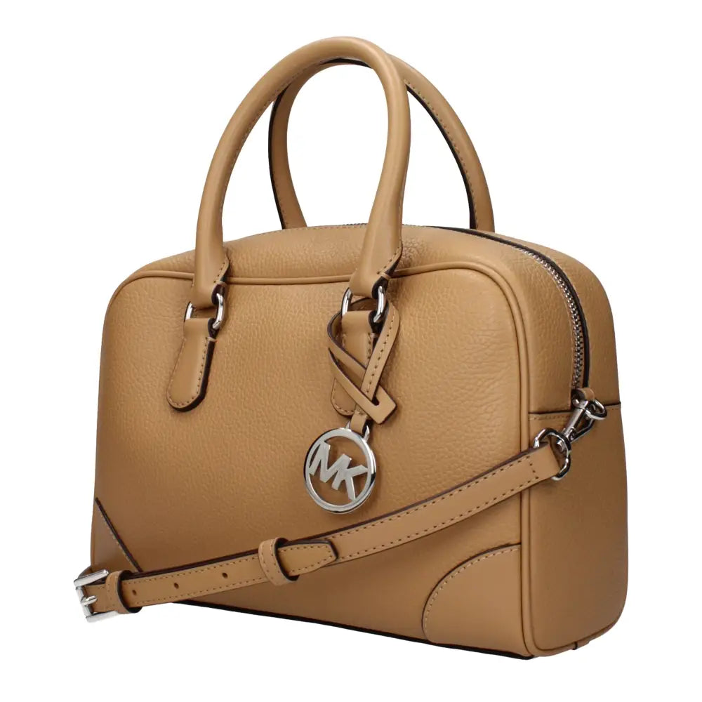 Michael Kors Braune Lederhandtasche