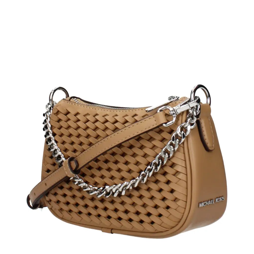 Michael Kors Braune Ledertasche