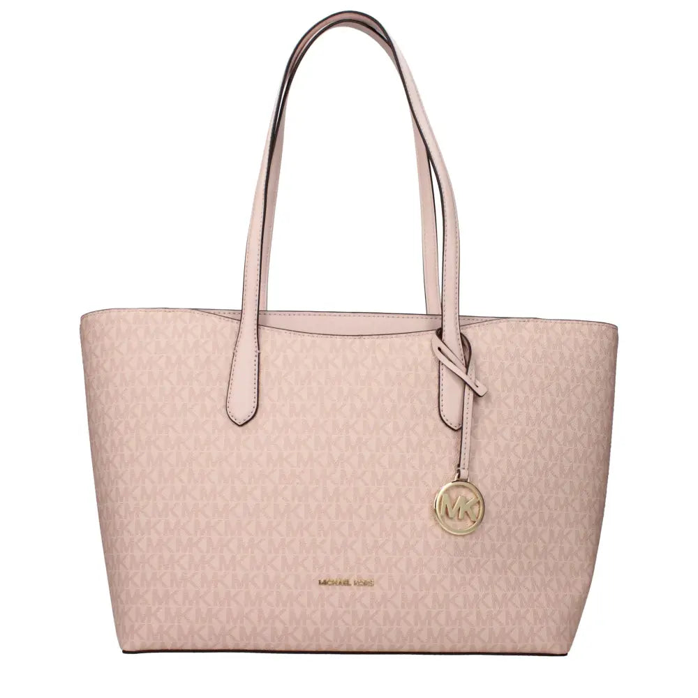 Michael Kors Rosa Stoff-Umhängetasche