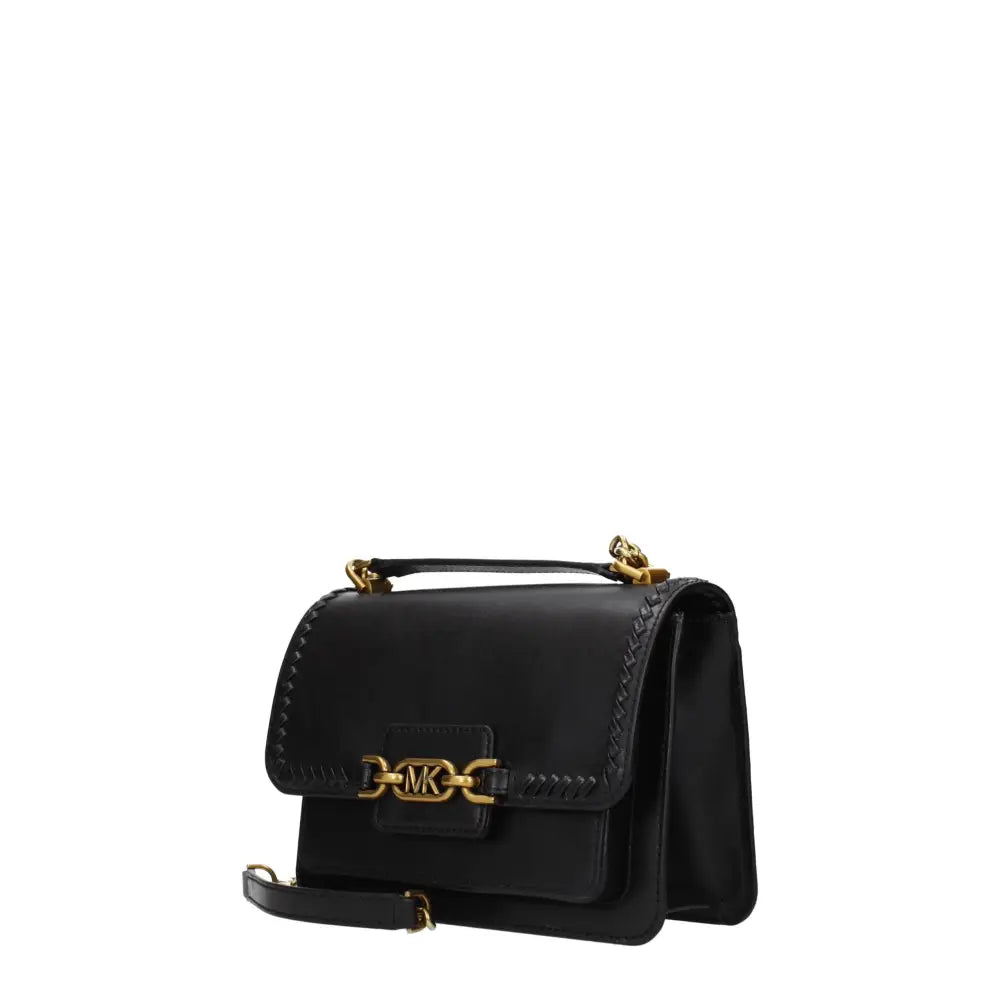 Michael Kors Schwarze Ledertasche