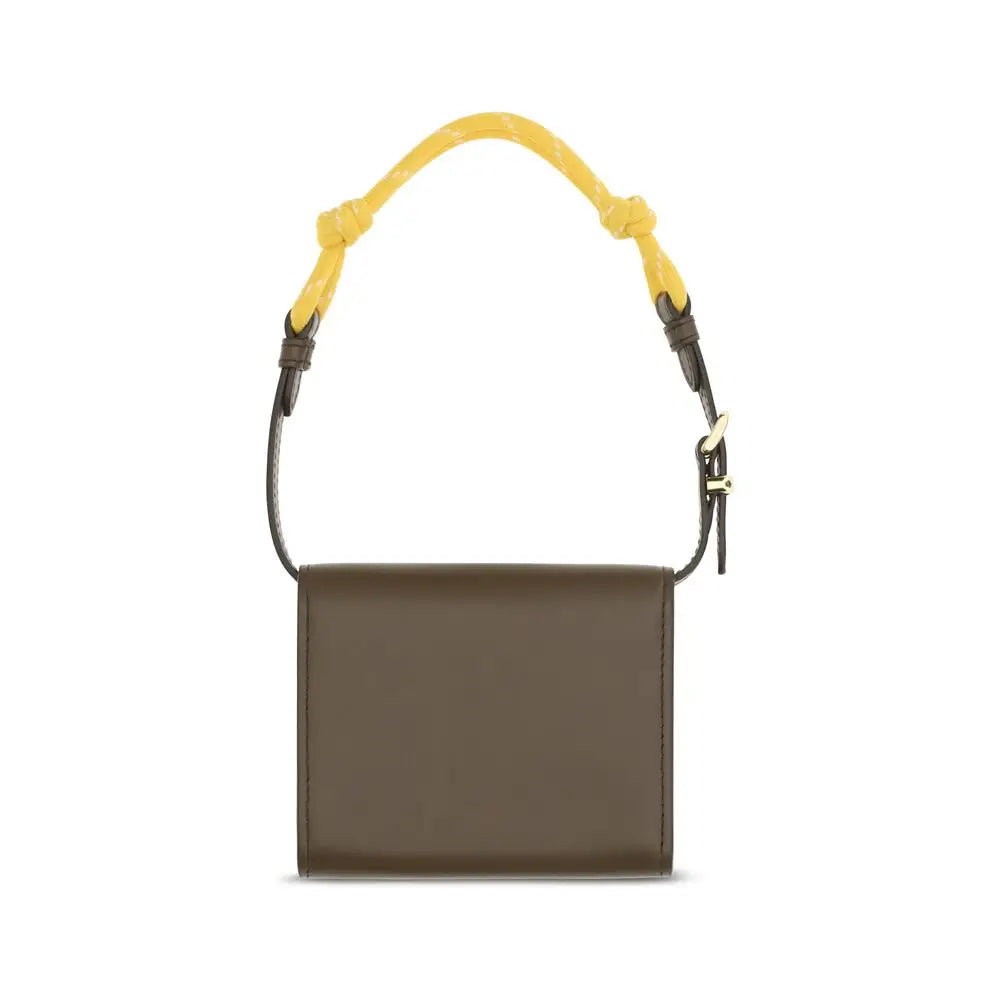 Miu Miu Braune Kalbsleder Bos Taurus Geldbörse