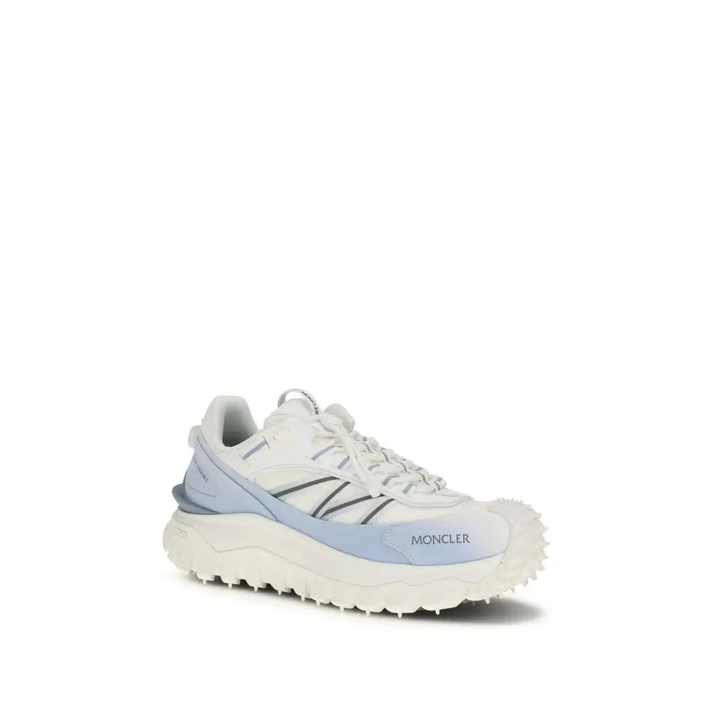 Moncler Blaue Polyamid-Sneaker für sportliche Aktivitäten
