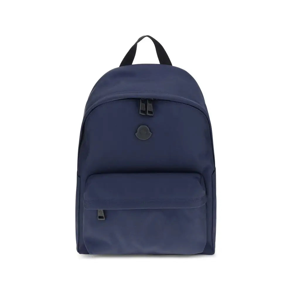 Moncler Blauer Nylon-Rucksack