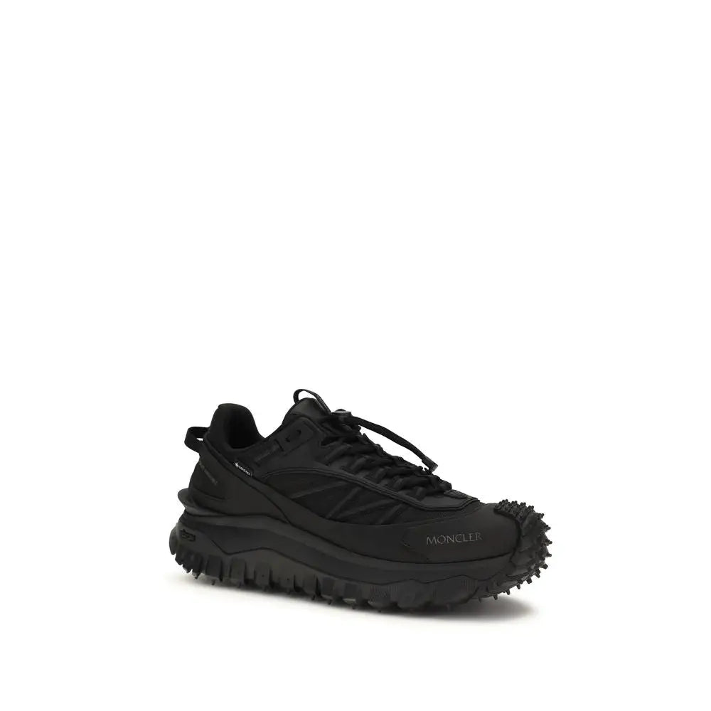 Moncler Schwarze Polyamid-Sneaker für Sport - EU44/US11