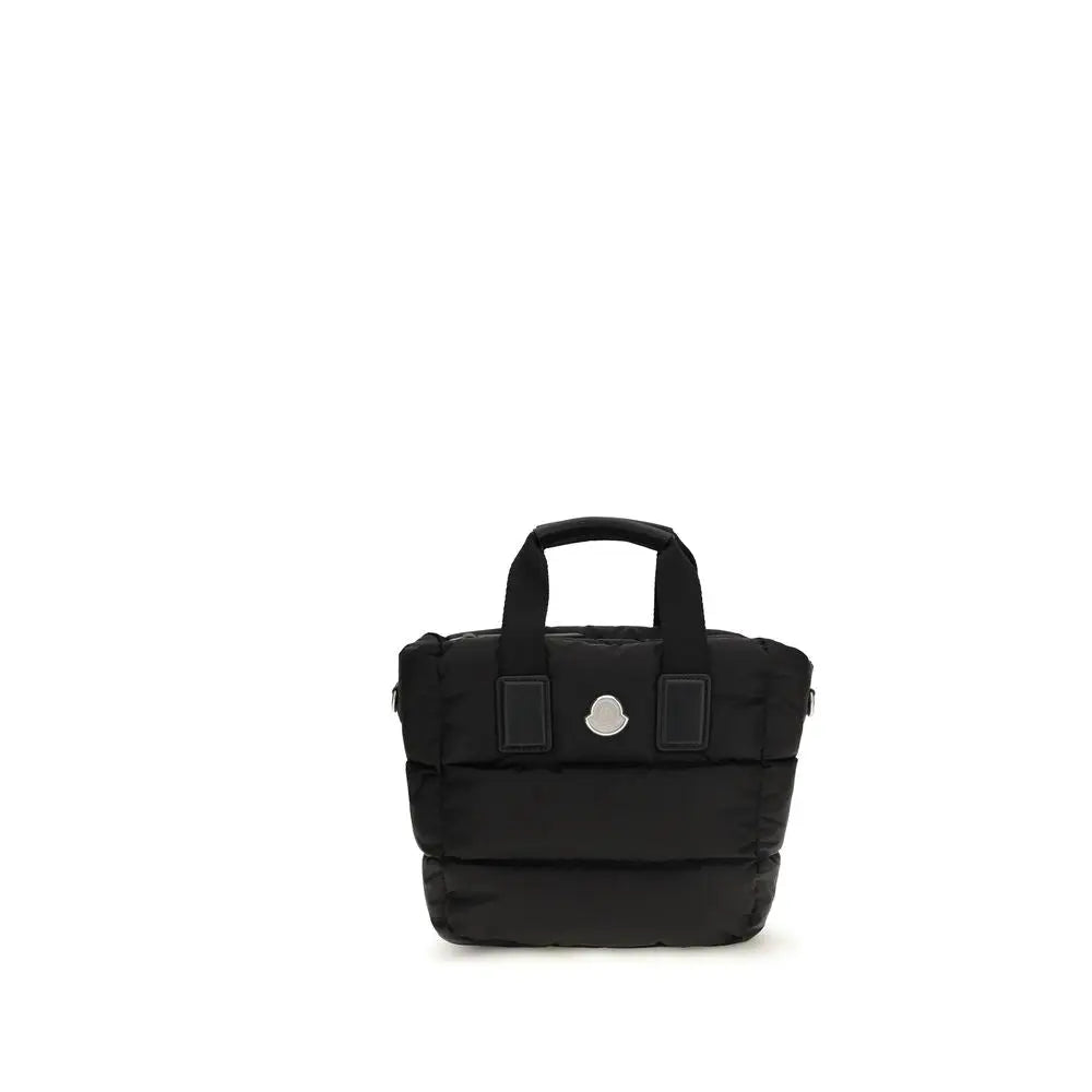 Moncler Schwarze Schultertasche aus Polyamid