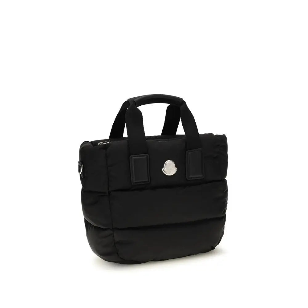 Moncler Schwarze Schultertasche aus Polyamid