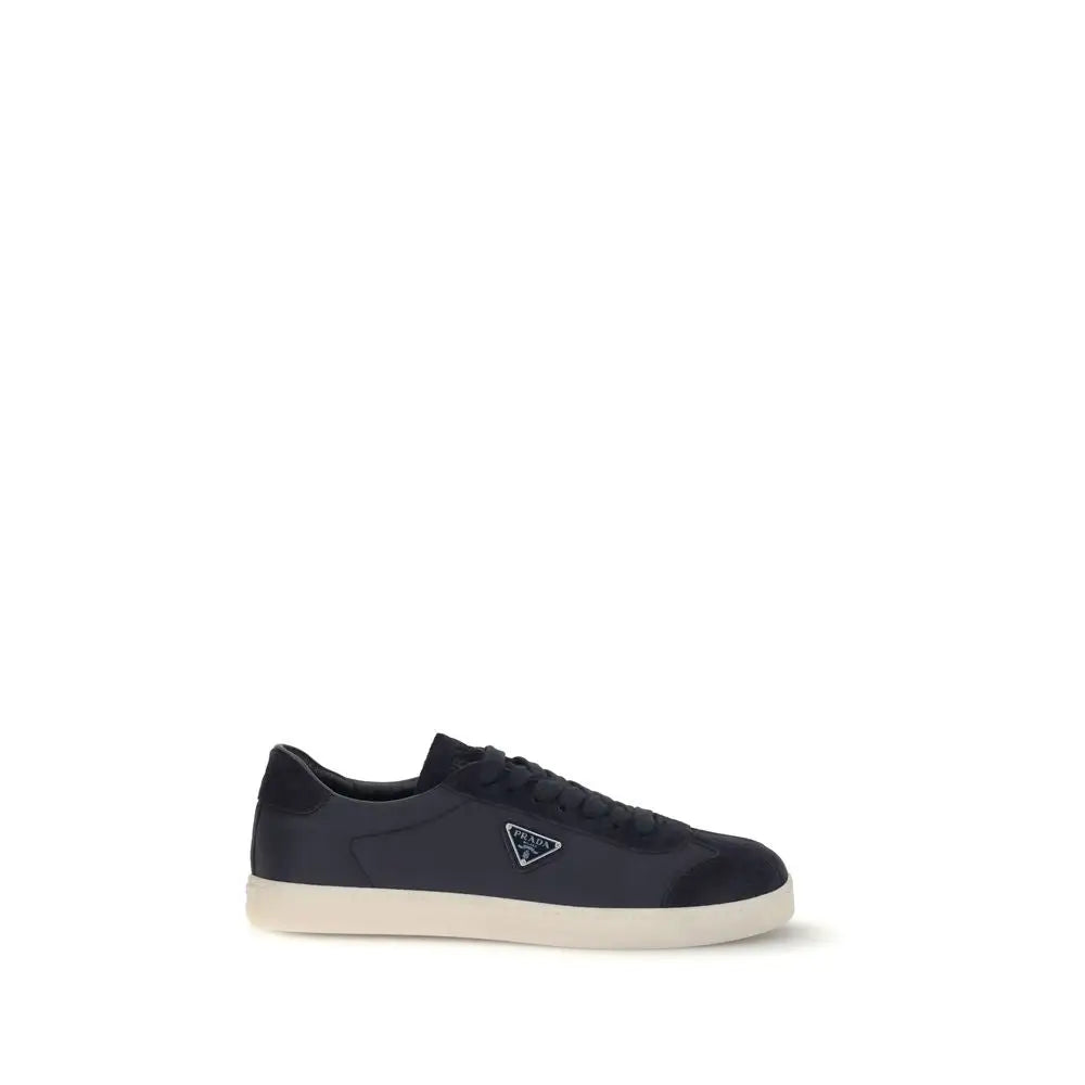 Prada Blaue Polyamid-Sneakers mit niedrigem Schaft - EU 38.5 | US 5.5
