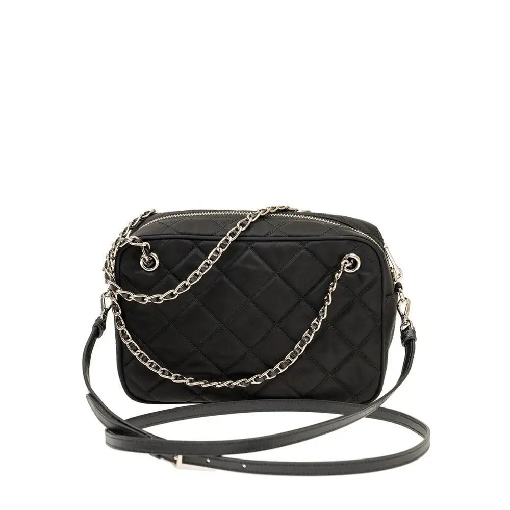 Prada Schwarze Crossbody-Tasche aus Nylon