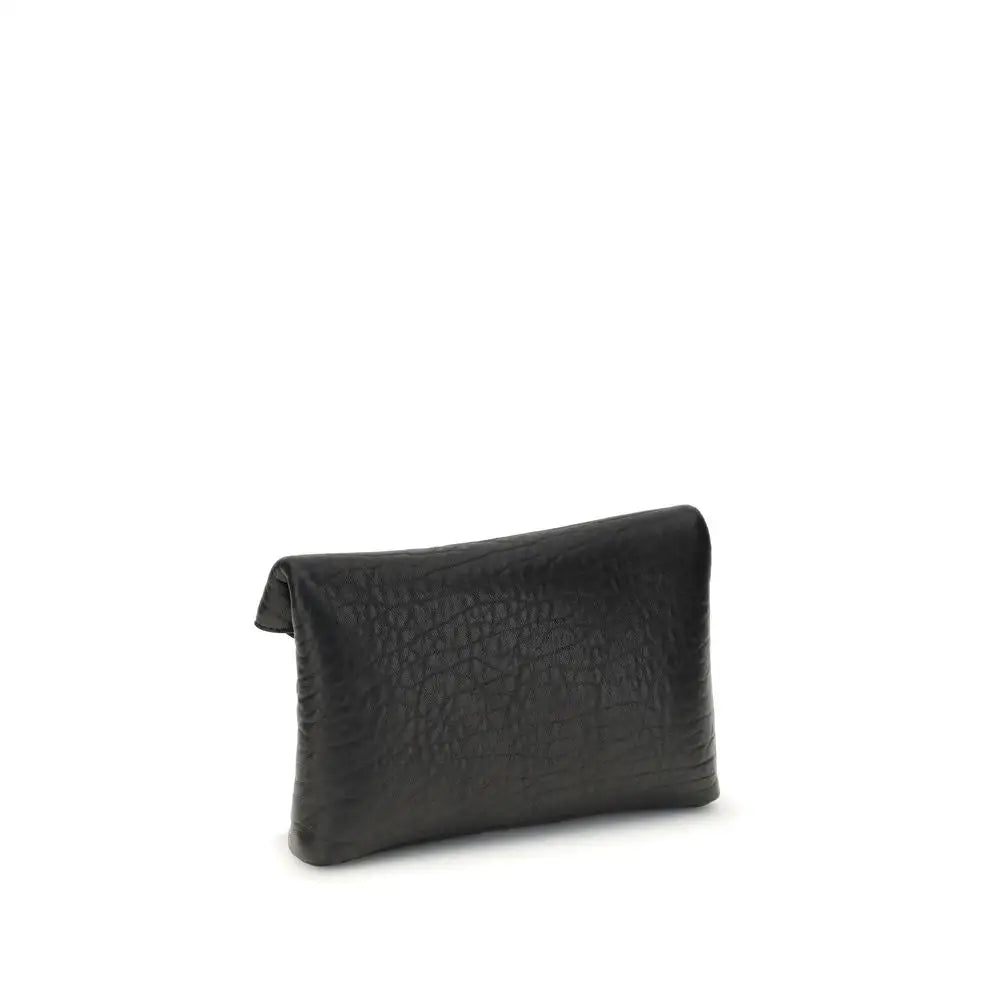 Saint Laurent Clutch-Tasche mit Cassandre-Kette