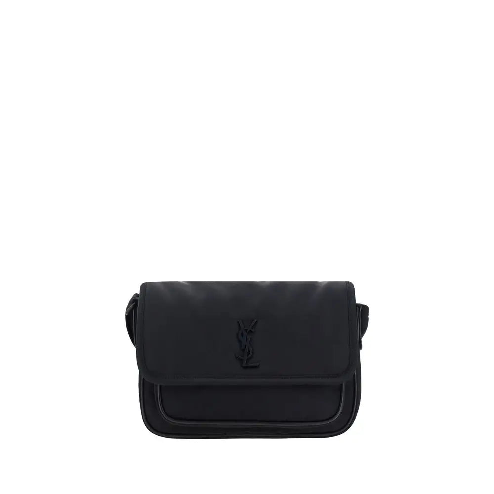 Saint Laurent Schultertasche aus schwarzem Polyamid