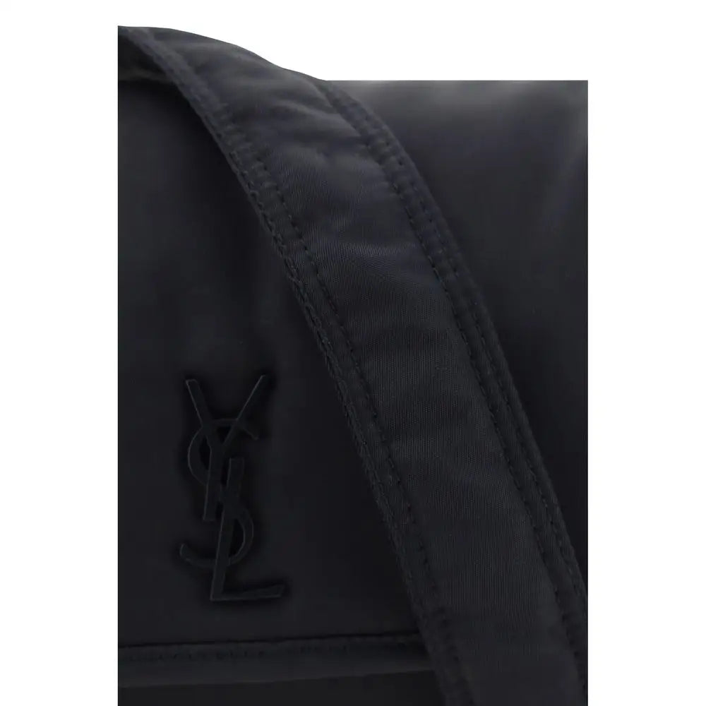 Saint Laurent Schultertasche aus schwarzem Polyamid