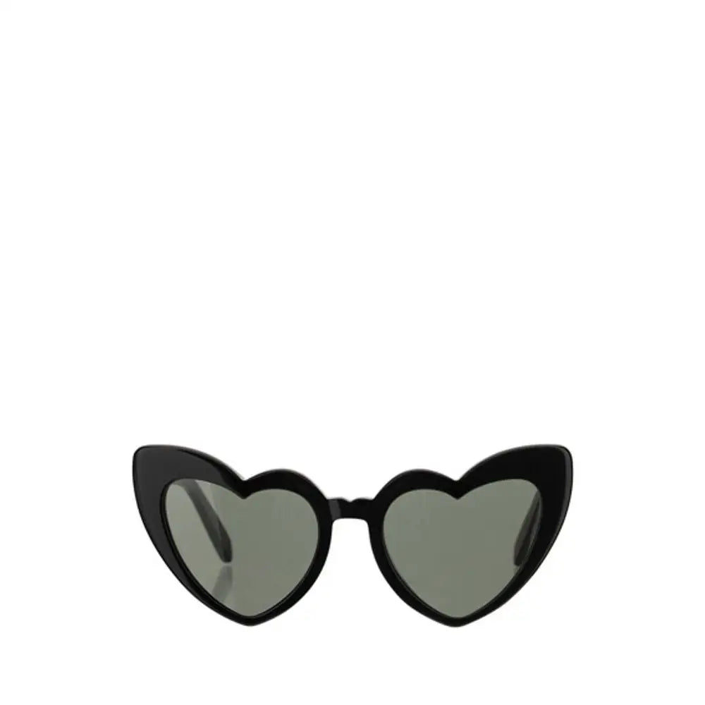 Saint Laurent Schwarze Sonnenbrille aus Acetat