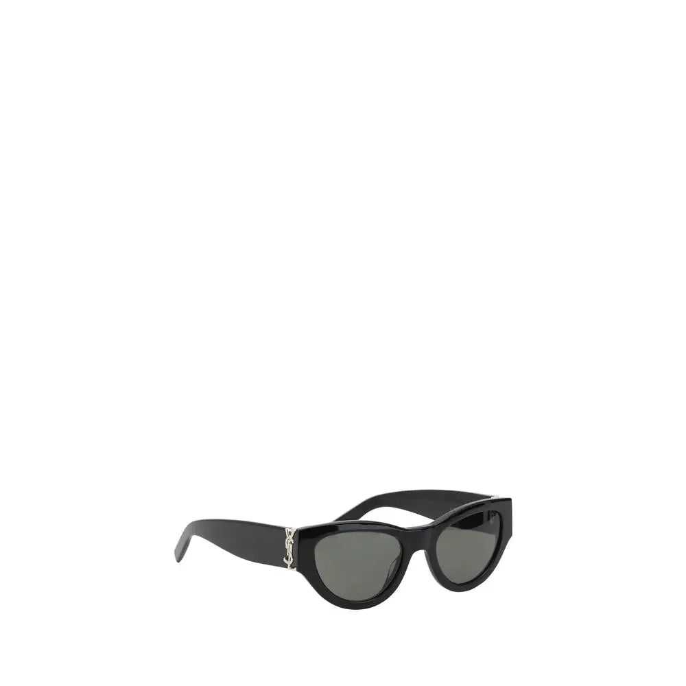 Saint Laurent Schwarze Sonnenbrille aus Acetat