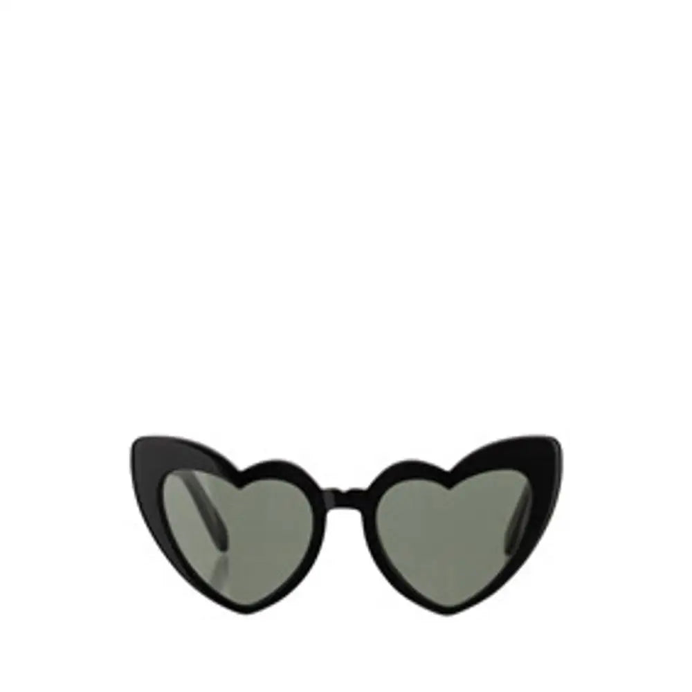 Saint Laurent Schwarze Sonnenbrille aus Acetat
