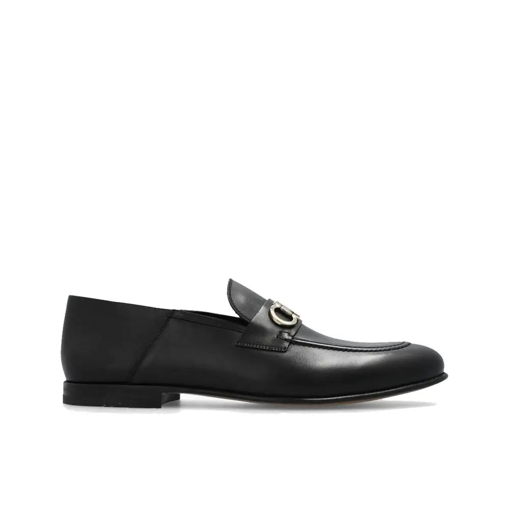 Salvatore Ferragamo Schwarze Loafer aus Kalbsleder