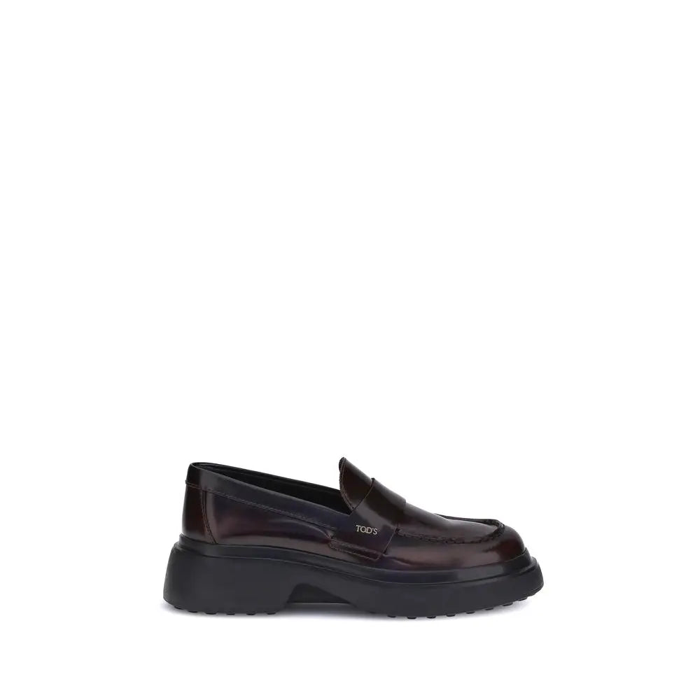 Tod’s Braune Gummisohle Slipper