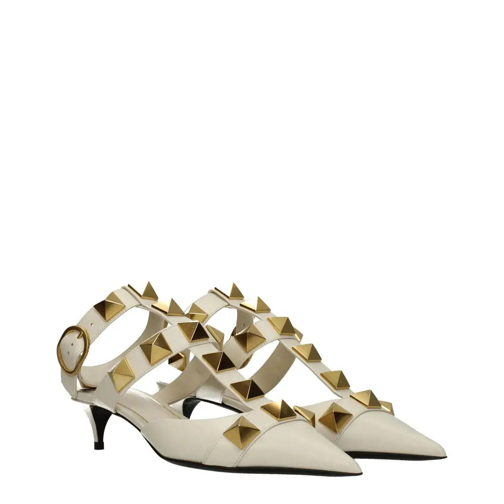 Valentino Garavani Beige Wildleder-Stilettos - EU37.5/US7.5