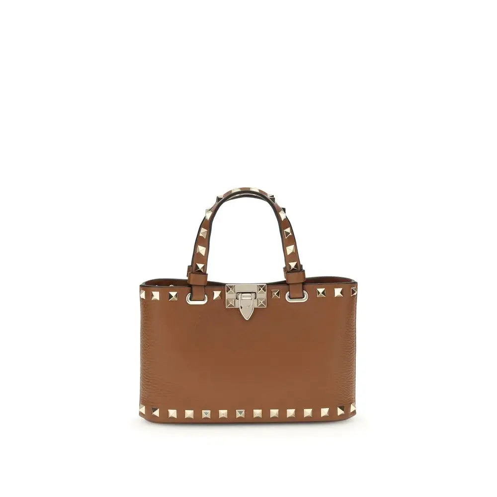 Valentino Garavani Braune Ledertasche