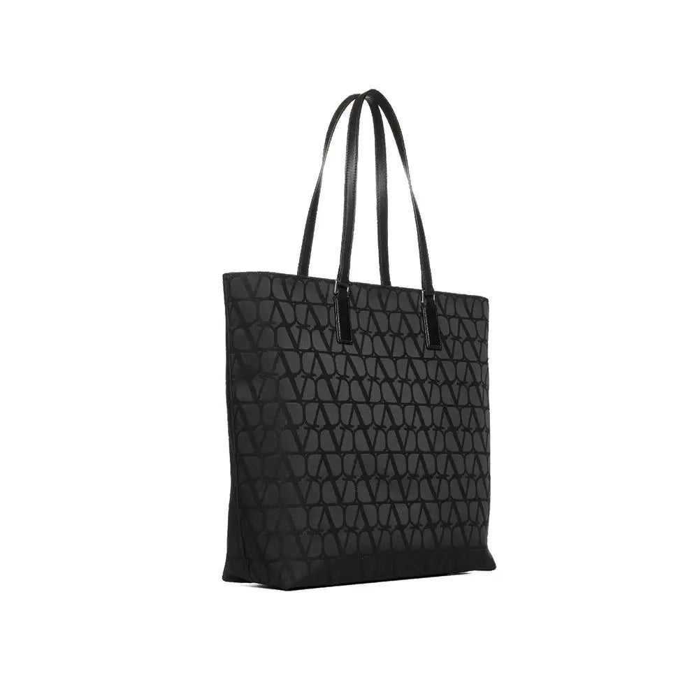 Valentino Garavani Schwarze Baumwolltasche