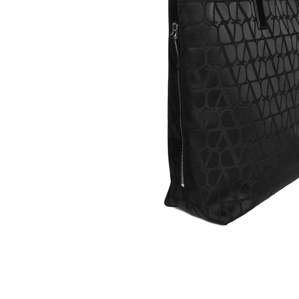 Valentino Garavani Schwarze Baumwolltasche