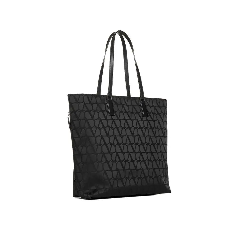 Valentino Garavani Schwarze Baumwolltasche