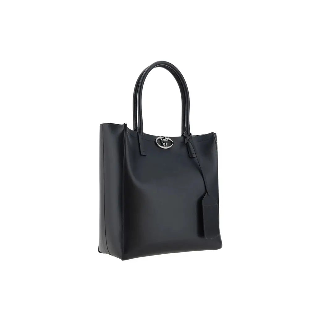 Valentino Garavani Schwarze Kalbsleder-Tasche