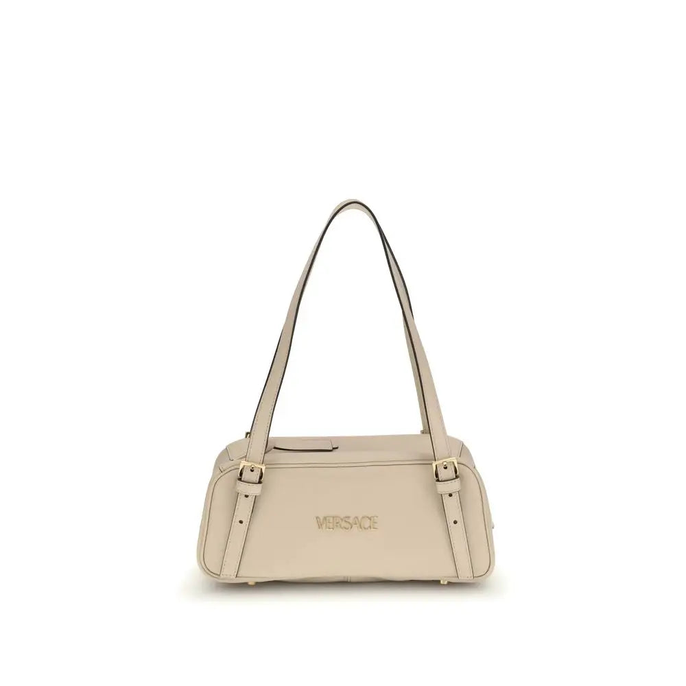 Versace Schultertasche aus Lammleder in Beige Ovis Aries Aries