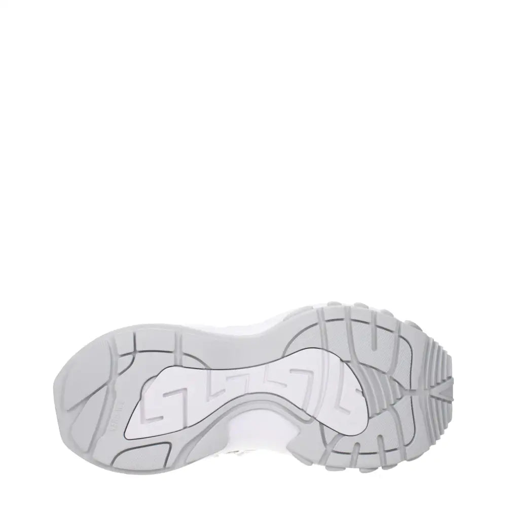 Versace Weiße Chunky Sneaker aus Stoff - EU38/US8