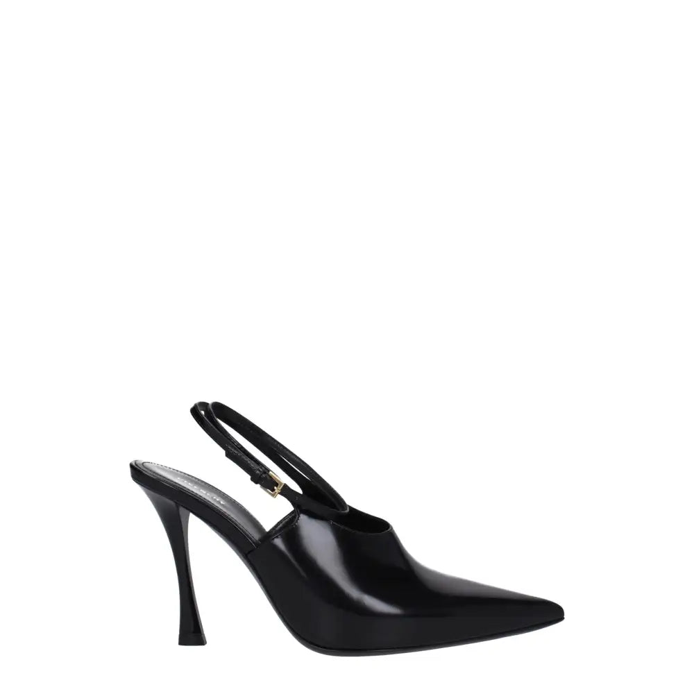 Givenchy Schwarze Leder-Pumps
