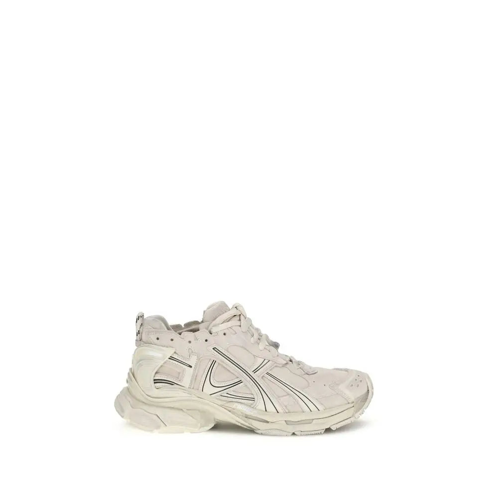 Balenciaga Beige Kalbshautleder Bos Taurus Sportschuhe - EU44/US11