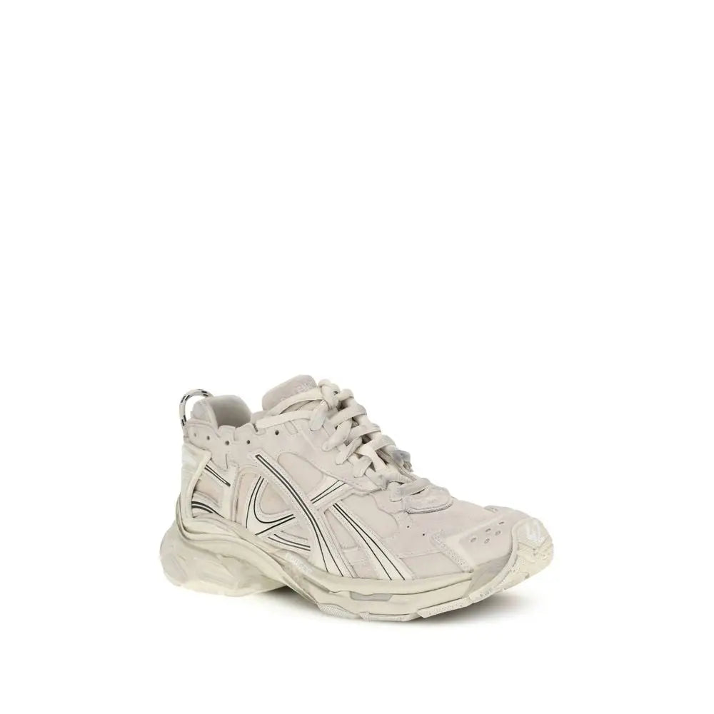 Balenciaga Beige Kalbshautleder Bos Taurus Sportschuhe - EU44/US11