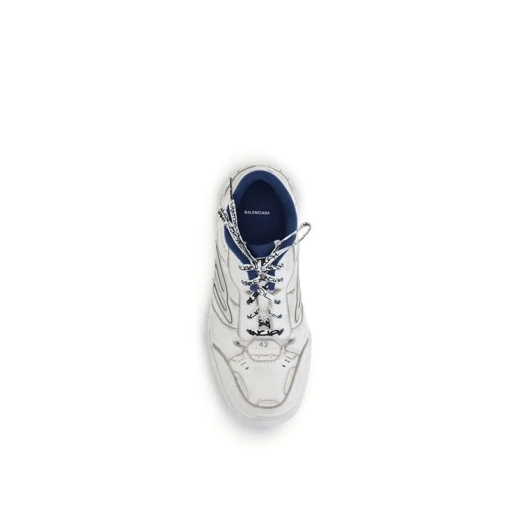 Balenciaga Graue Polyester-Sneaker im Used-Look
