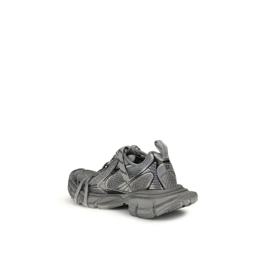 Balenciaga Graue Polyurethan-Sneaker im Chunky-Stil - EU40/US10