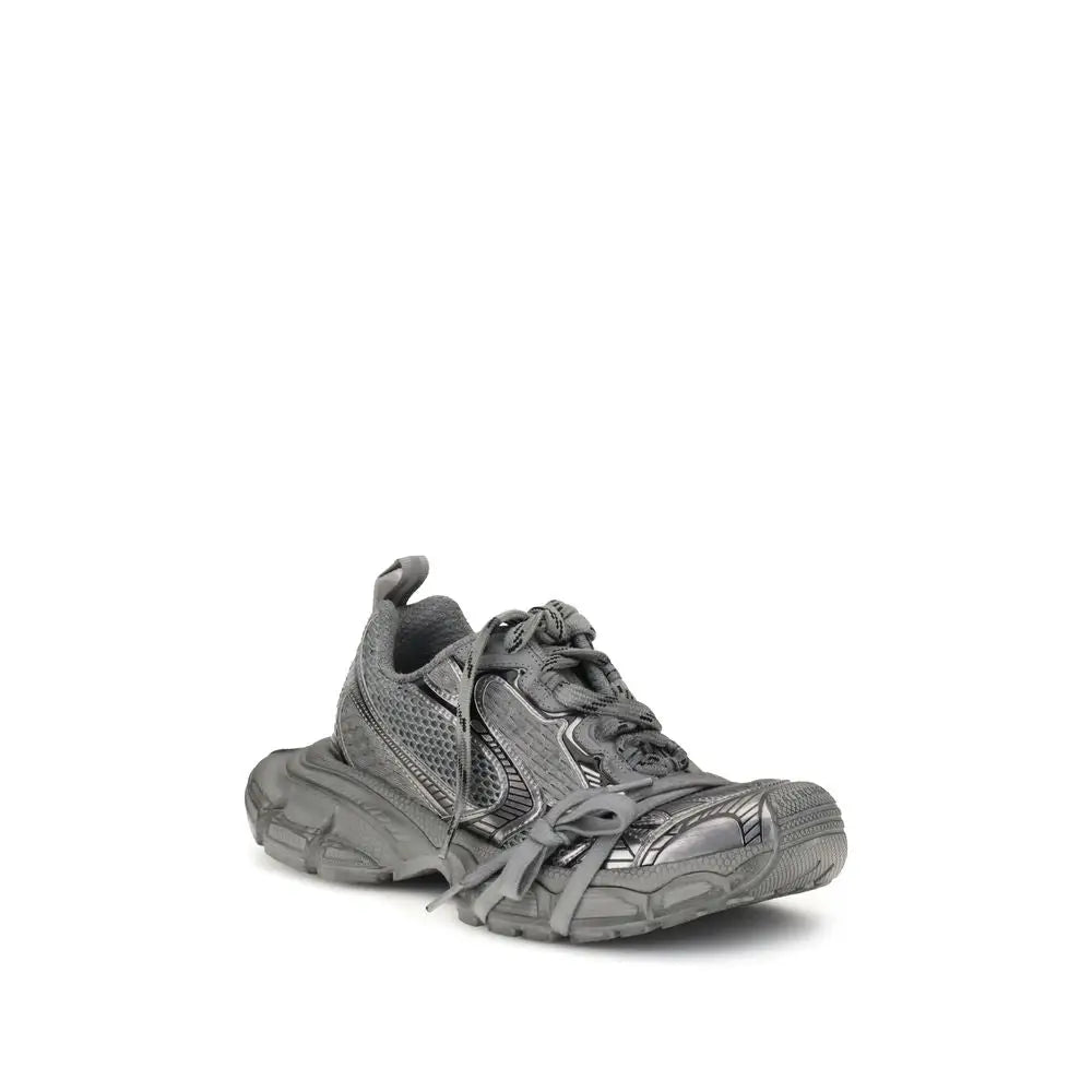 Balenciaga Graue Polyurethan-Sneaker im Chunky-Stil - EU40/US10