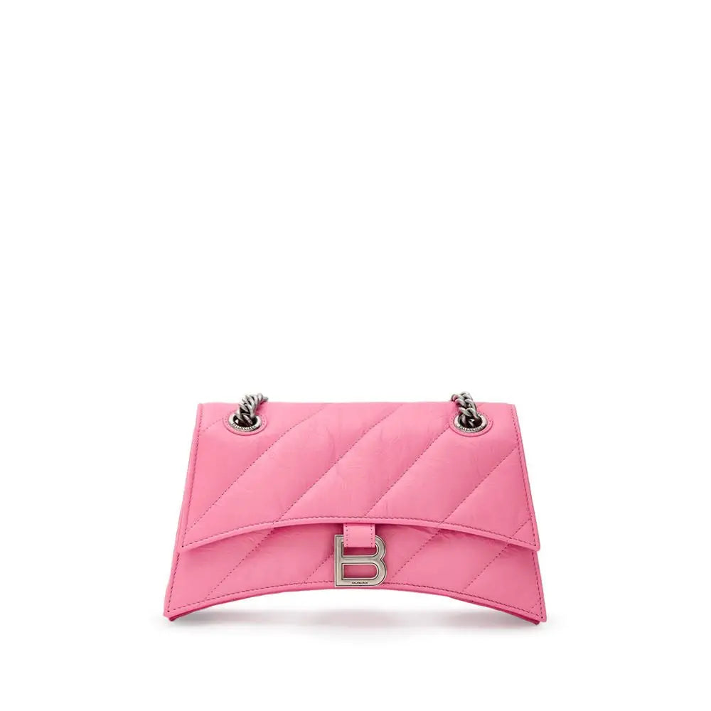 Balenciaga Rosa Leder-Umhängetasche