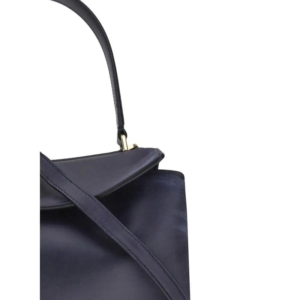 Balenciaga Schultertasche aus Kalbshaut in Blau