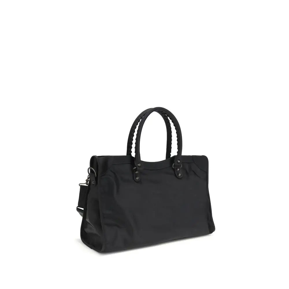 Balenciaga Schwarze Handtasche aus Polyamid