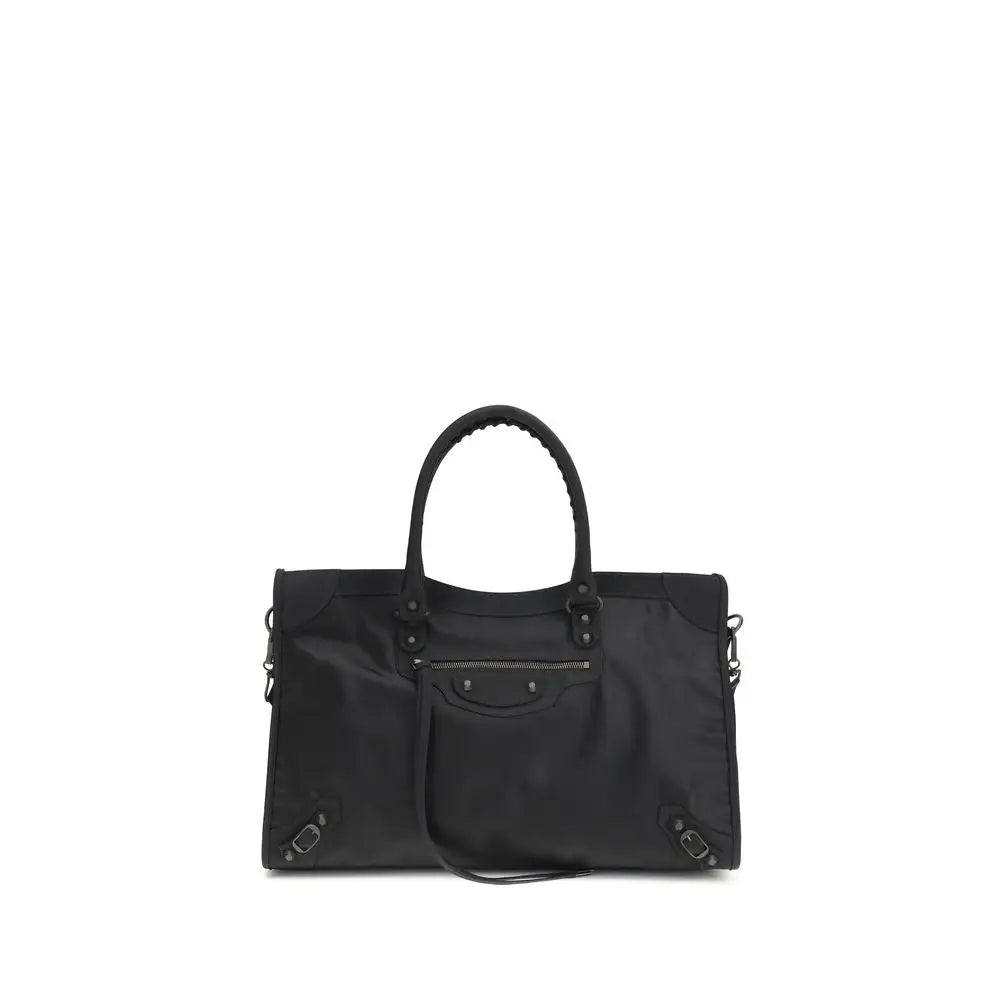Balenciaga Schwarze Handtasche aus Polyamid