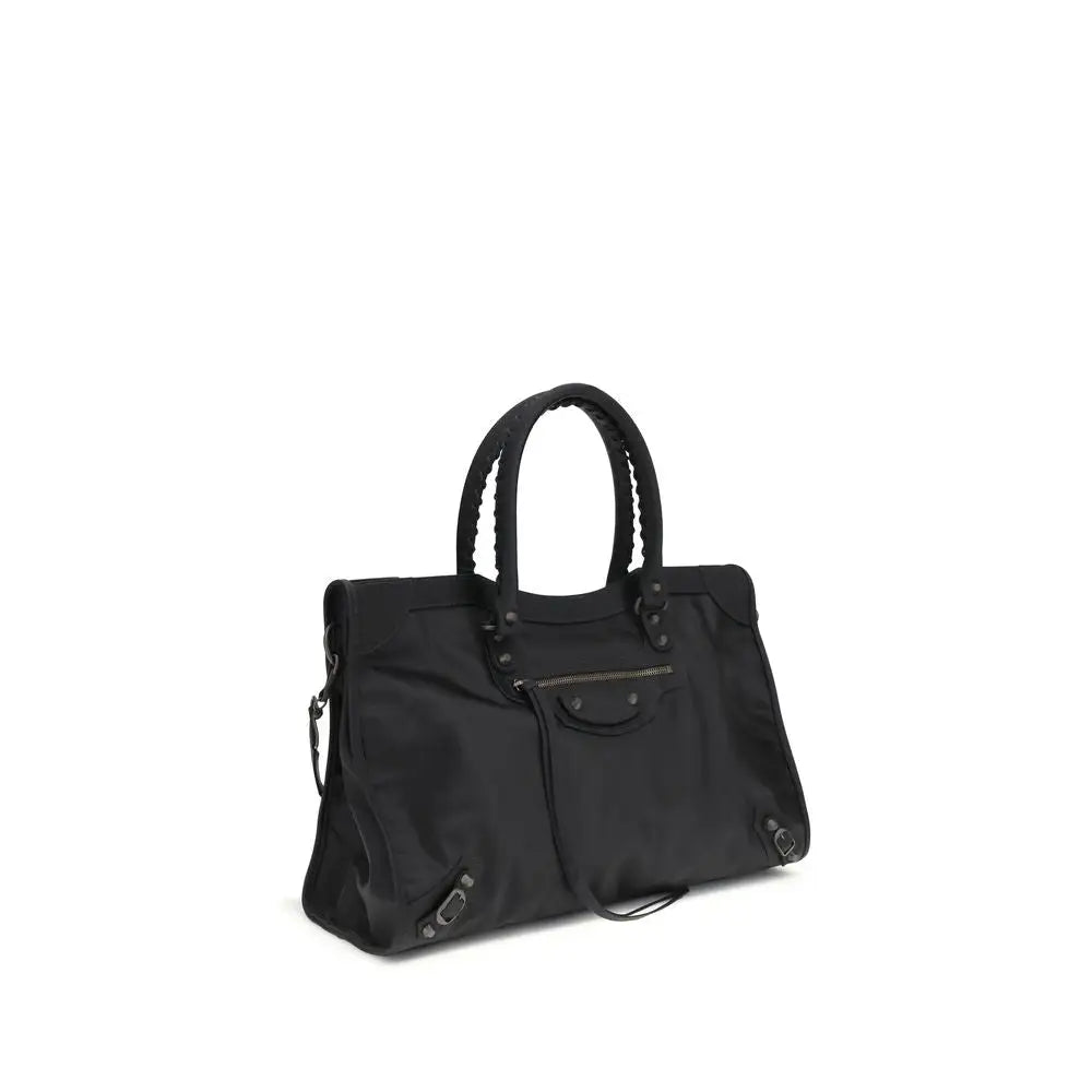Balenciaga Schwarze Handtasche aus Polyamid