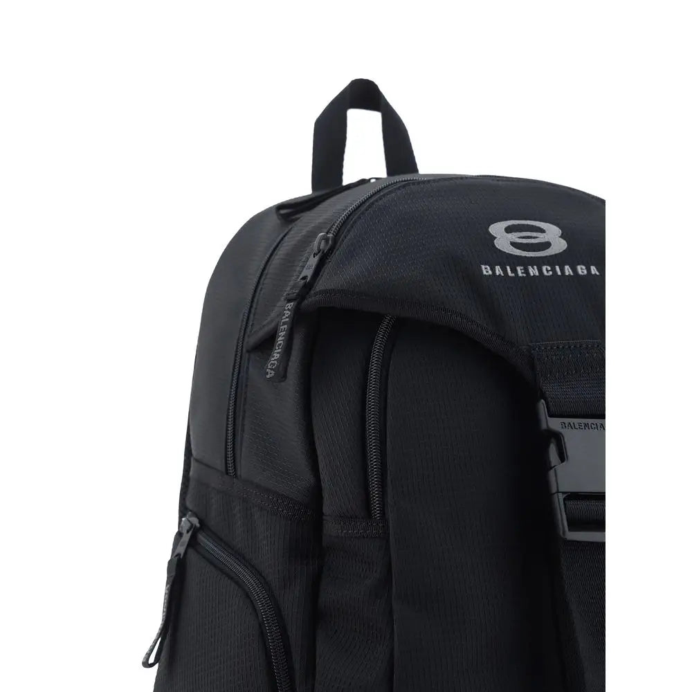 Balenciaga Schwarzer Polyamid-Rucksack