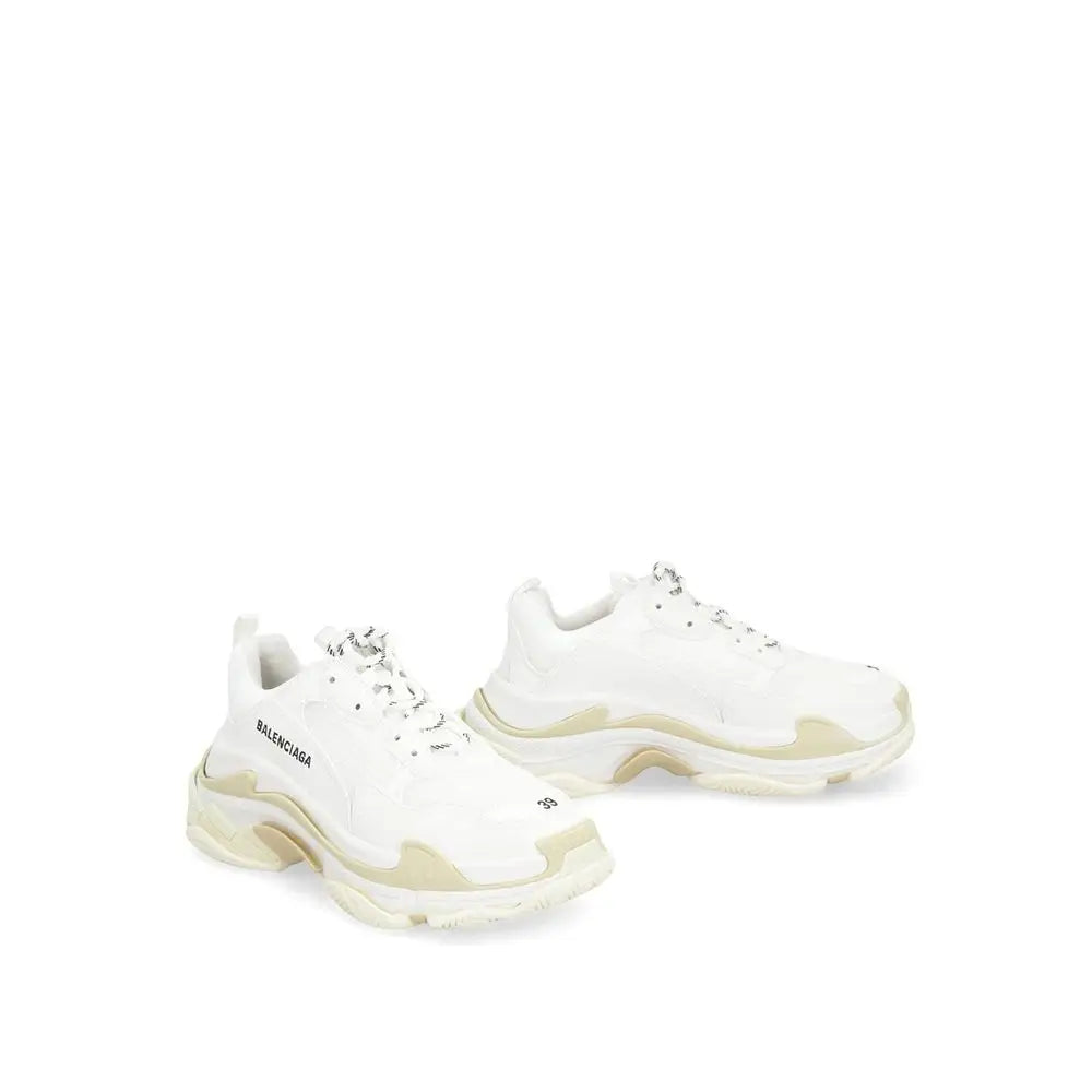 Balenciaga Weiße Kalbsleder Chunky Sneaker - EU40/US10