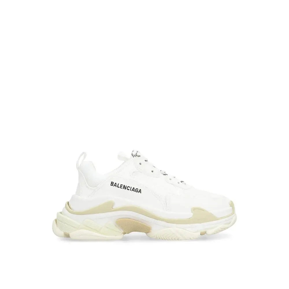 Balenciaga Weiße Kalbsleder Chunky Sneaker - EU40/US10