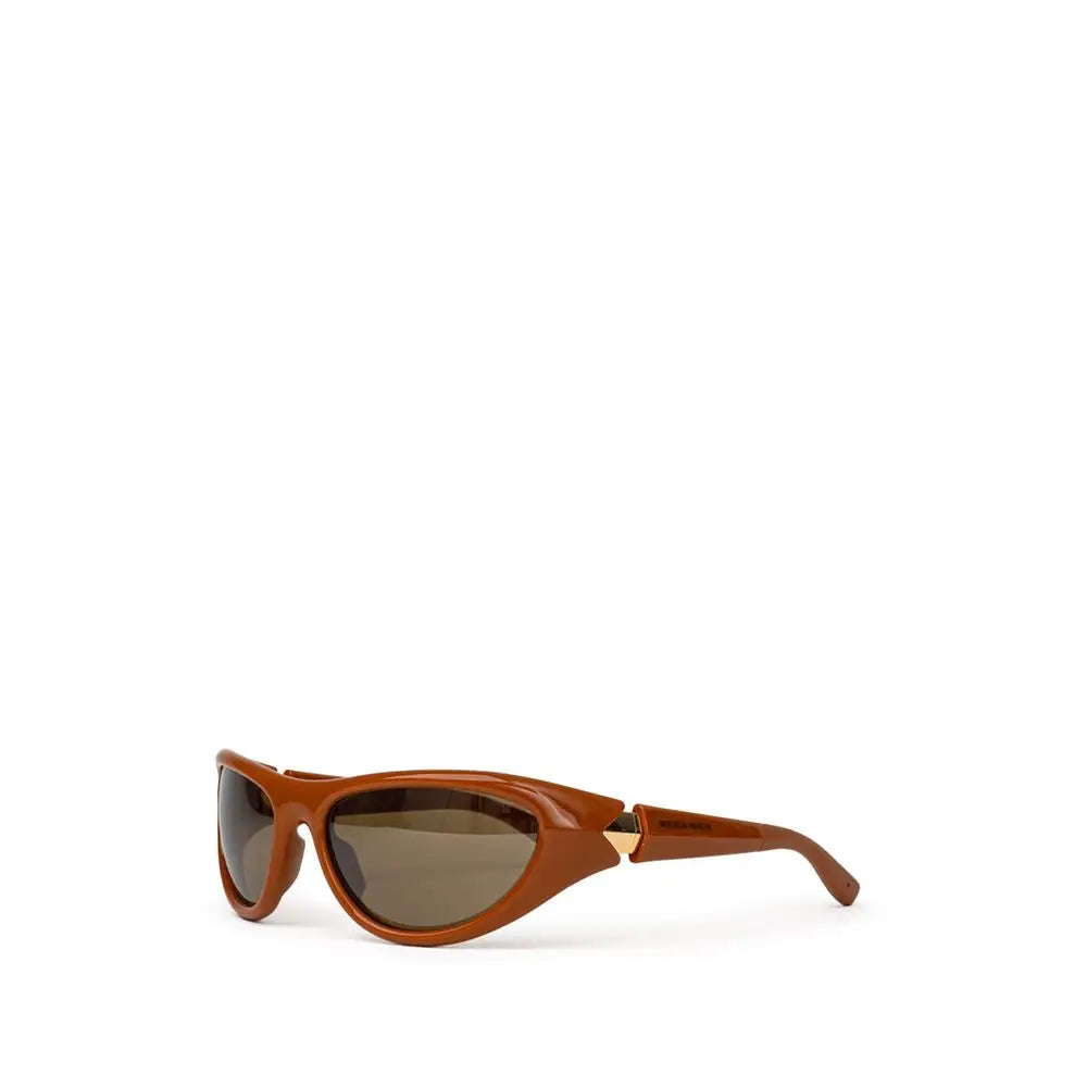 Bottega Veneta Braune Sonnenbrille aus Acetat