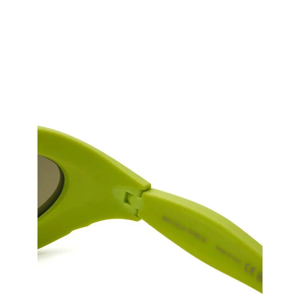 Bottega Veneta Gelbe Acetat-Sonnenbrille