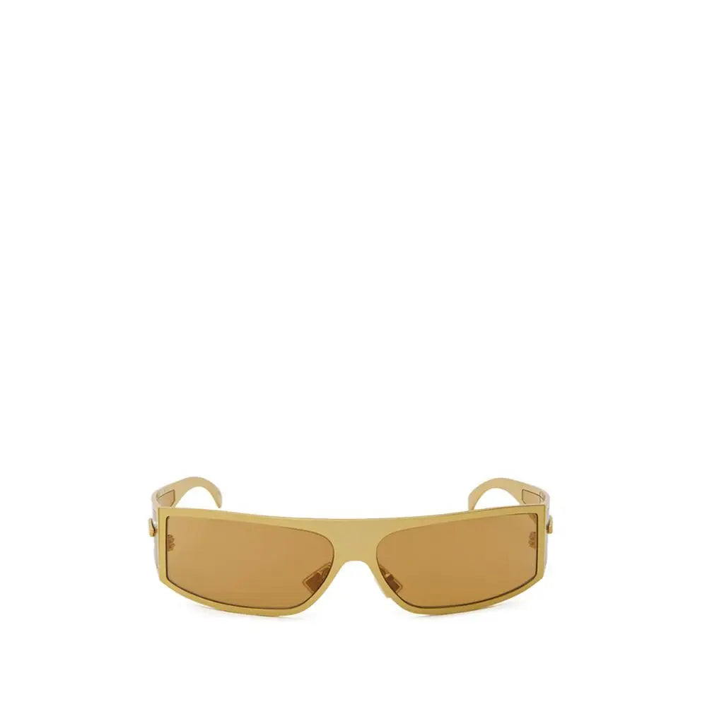 Bottega Veneta Goldfarbene Sonnenbrille