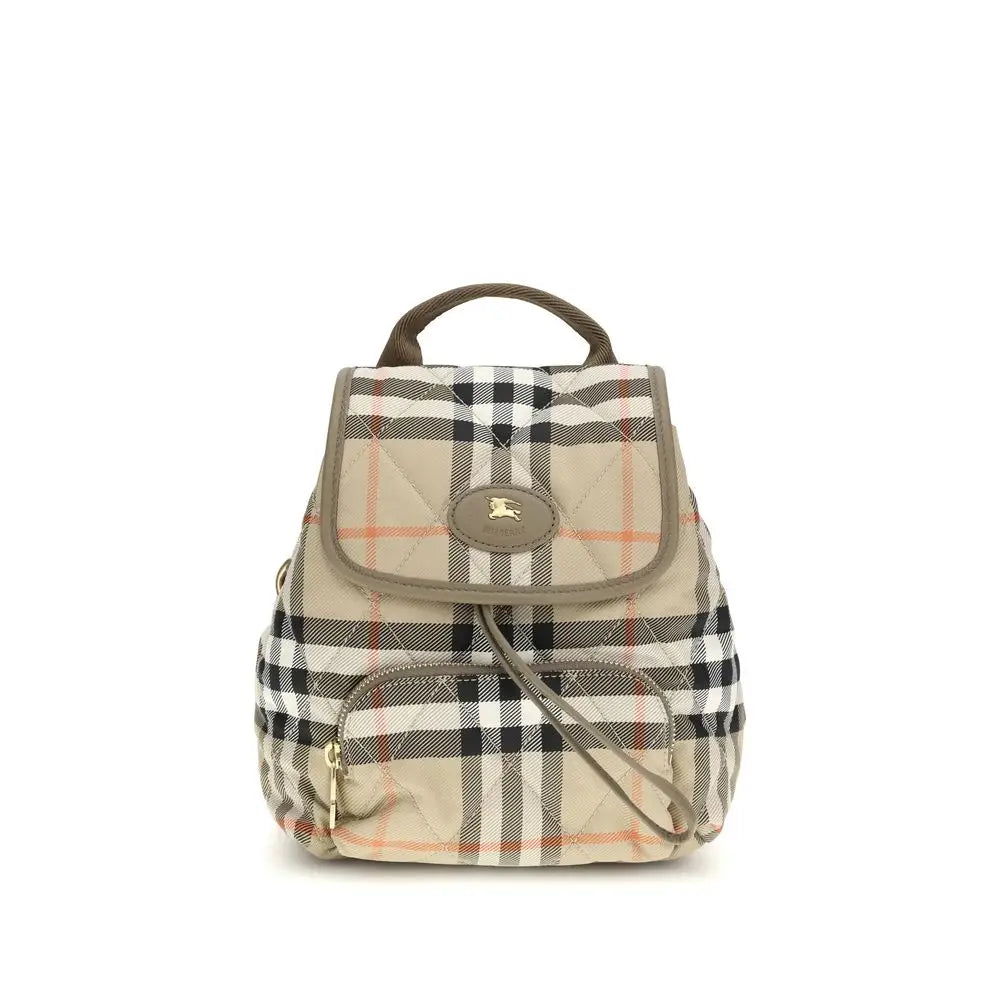 Burberry Beiger Rucksack aus Polyamid