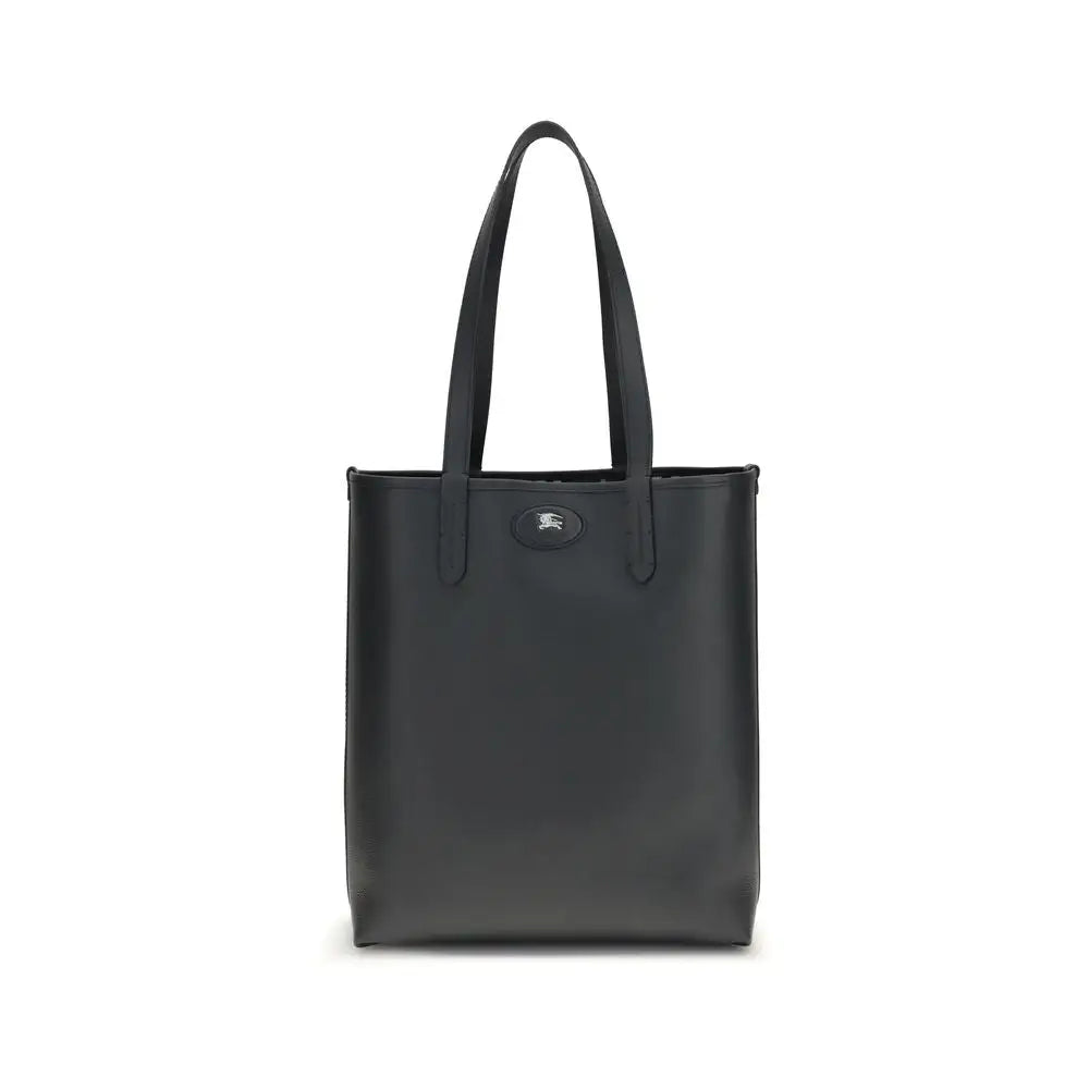 Burberry Schwarze Kalbshaut Bos Taurus Schultertasche