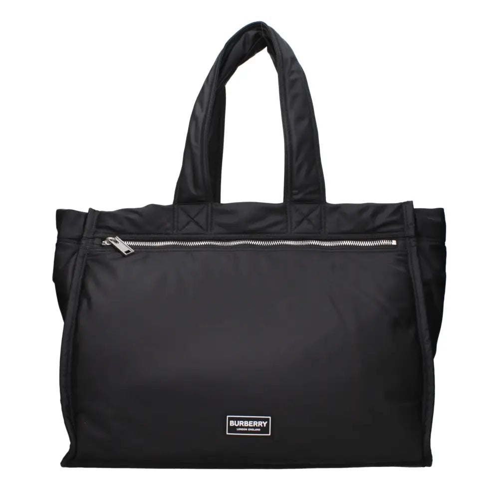 Burberry Schwarze Nylon Schultertasche